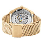 Montre PIERRE LANNIER Automatic homme automatique acier doré - vue 3