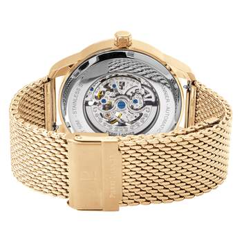 Montre PIERRE LANNIER Automatic homme automatique acier doré