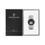 Montre PIERRE LANNIER Trio homme automatique acier - vue D1