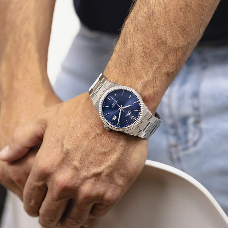 Montre LOTUS Freedom homme  acier - vue porté 1