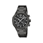 Montre LOTUS Excellent  homme chronographe acier noir - vue 1