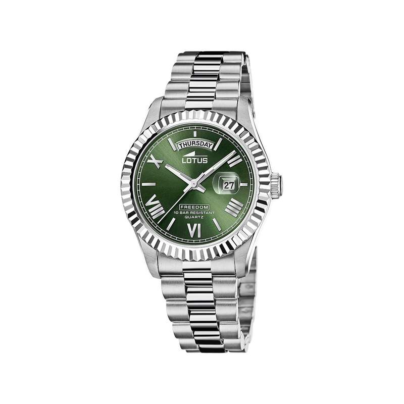 Montre LOTUS Freedom homme bracelet acier - vue 1