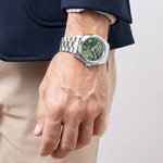Montre LOTUS Freedom homme bracelet acier - vue porté 1