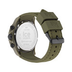 Montre ICE WATCH homme chronographe plastique vert bracelet caoutchouc vert - vue 3
