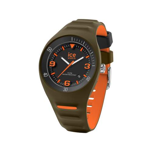 Montre ICE WATCH homme plastique vert bracelet caoutchouc vert