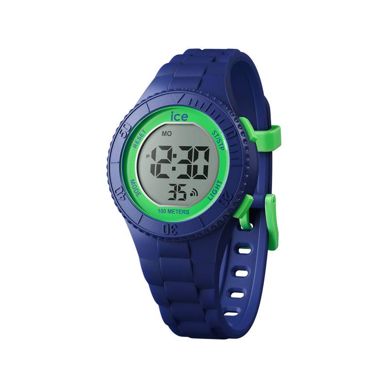 Montre ICE WATCH enfant plastique bleu bracelet caoutchouc bleu - vue 1