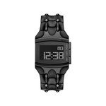 Montre DIESEL Croco Digi homme acier noir - vue 1