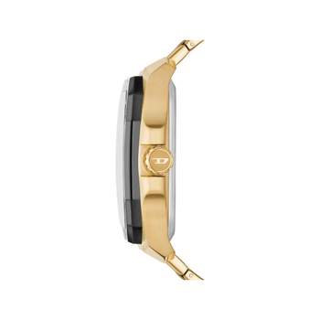 DIESEL Flayed men's automatic two-tone steel watch
