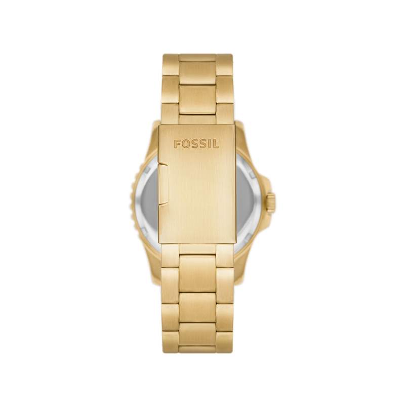 Montre FOSSIL Blue homme acier doré - vue 3