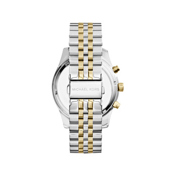 MICHAEL KORS Lexington women's two-tone steel chronograph watch