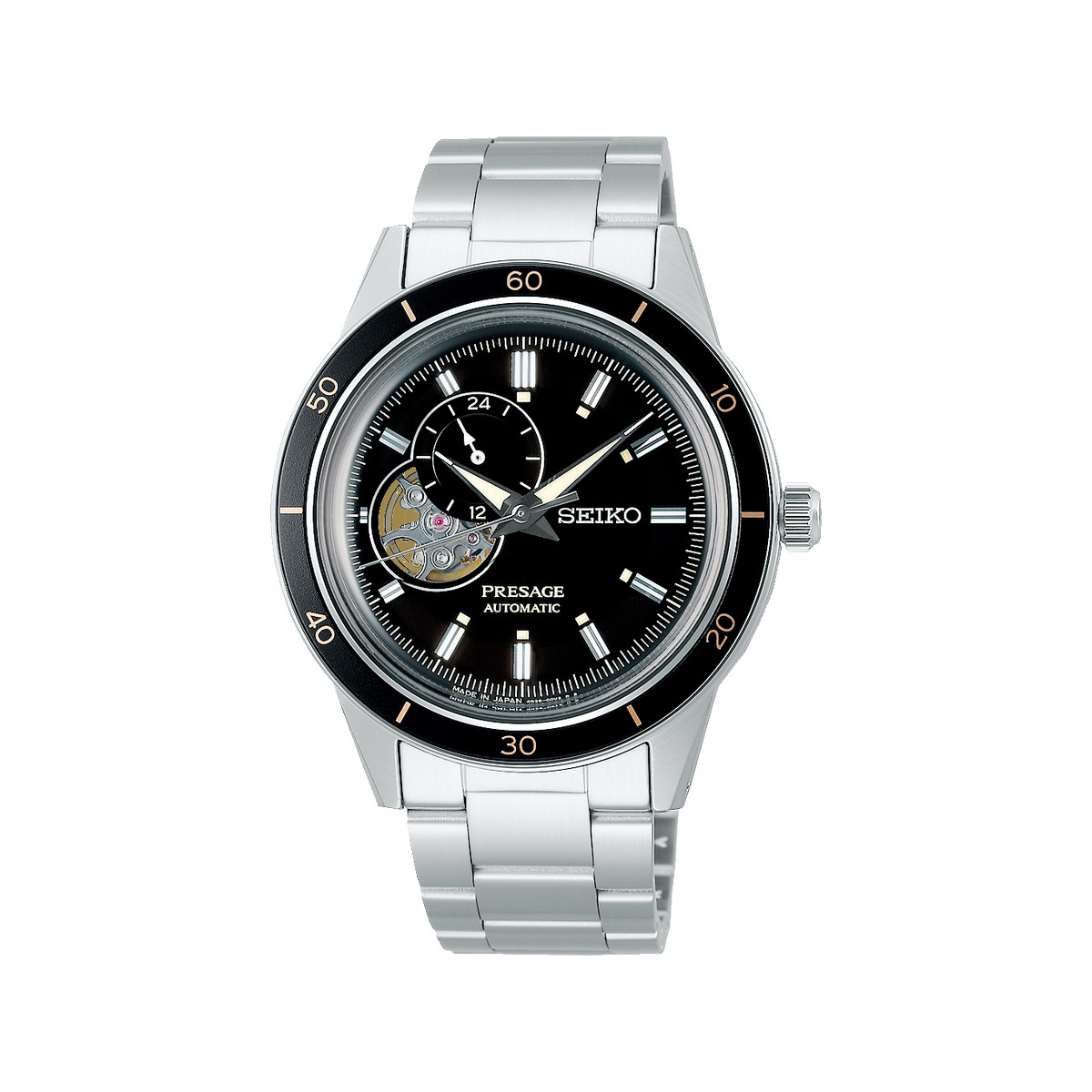 Montre seiko presage homme bracelet métal