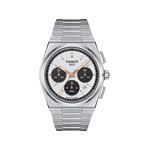 Montre Tissot PRX homme automatique chronographe acier - vue 1