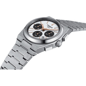 Tissot PRX men's automatic steel chronograph watch