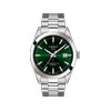 TISSOT T-CLASSIC GENTLEMAN automatic men's watch green dial stainless steel bracelet - view V1