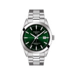 Montre TISSOT T-CLASSIC GENTLEMAN homme automatique cadran vert bracelet acier inoxydable - vue 1