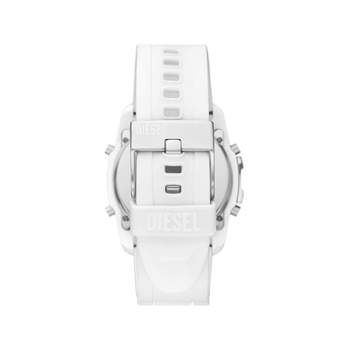 Montre DIESEL Master Chief homme silicone blanc