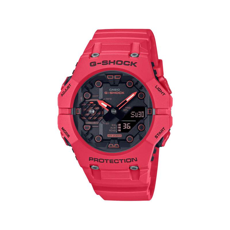 Montre G-SHOCK homme résine rouge - vue 1