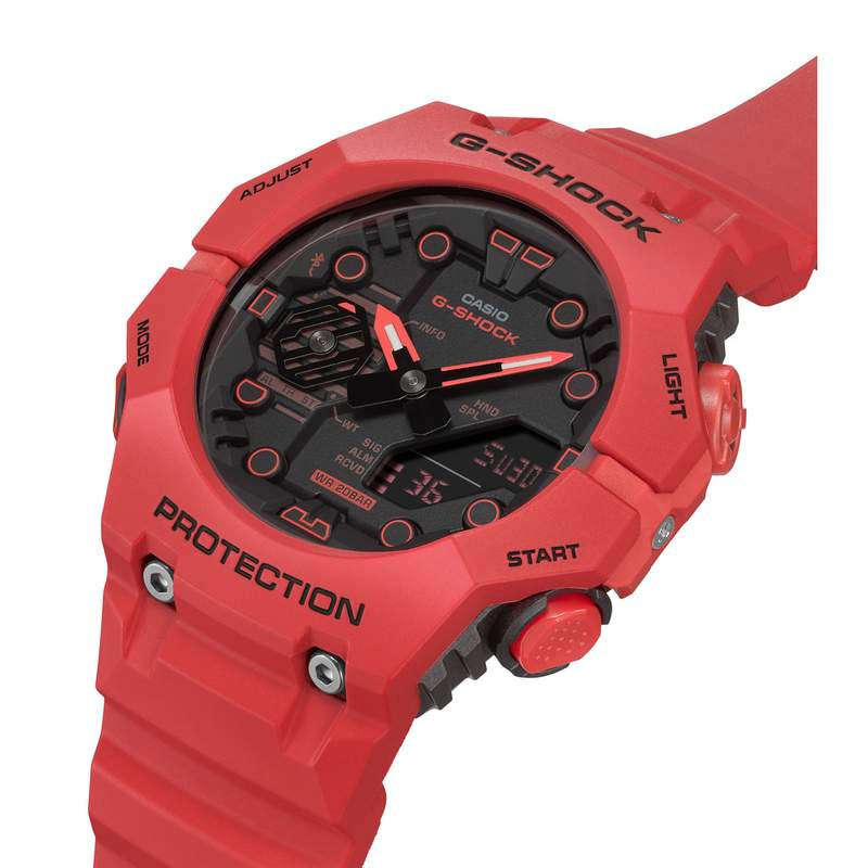 Montre G-SHOCK homme résine rouge - vue D2