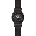 Montre G-SHOCK homme bracelet resine noir - vue D1