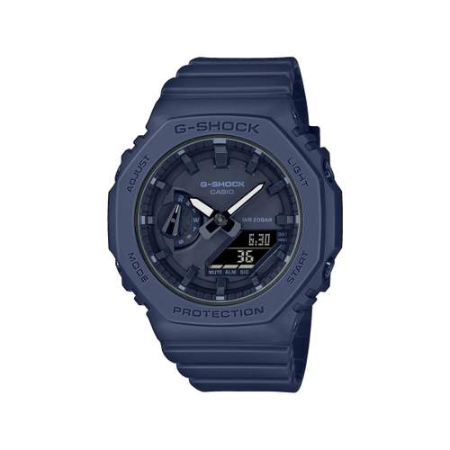 G-SHOCK herenhorloge staal blauw hars armband donkerblauw
