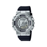 Montre G-SHOCK homme résine gris bracelet résine noire - vue 1