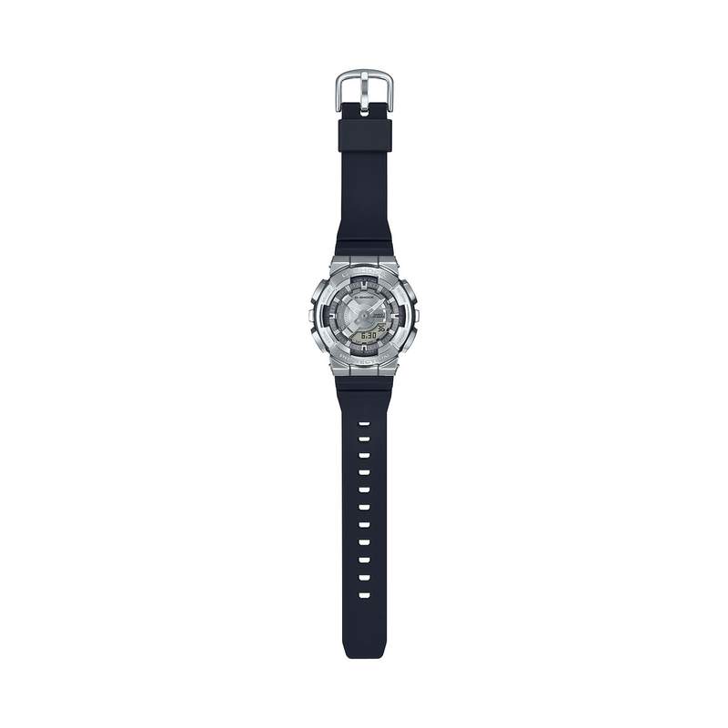 Montre G-SHOCK homme résine gris bracelet résine noire - vue D1