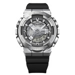 Montre G-SHOCK homme résine gris bracelet résine noire - vue D3