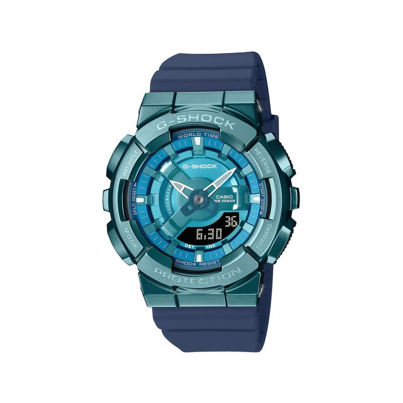 Montre G-SHOCK homme résine bleu - vue 1