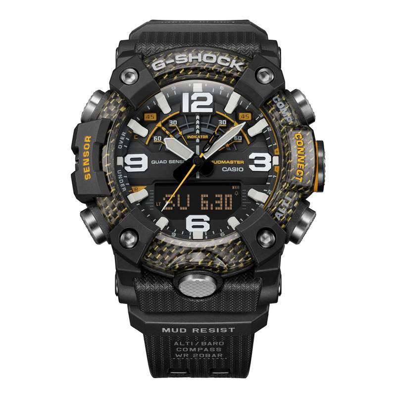 Montre G-SHOCK PREMIUM homme résine noire - vue D3