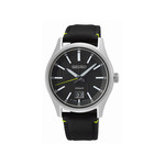 Montre SEIKO sport homme acier bracelet nylon noir - vue 1