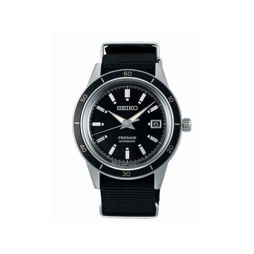 Montre SEIKO Presage homme automatique  bracelet nylon noir