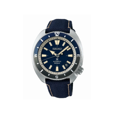 Montre SEIKO Prospex homme automatique acier bracelet nylon bleu - vue 1