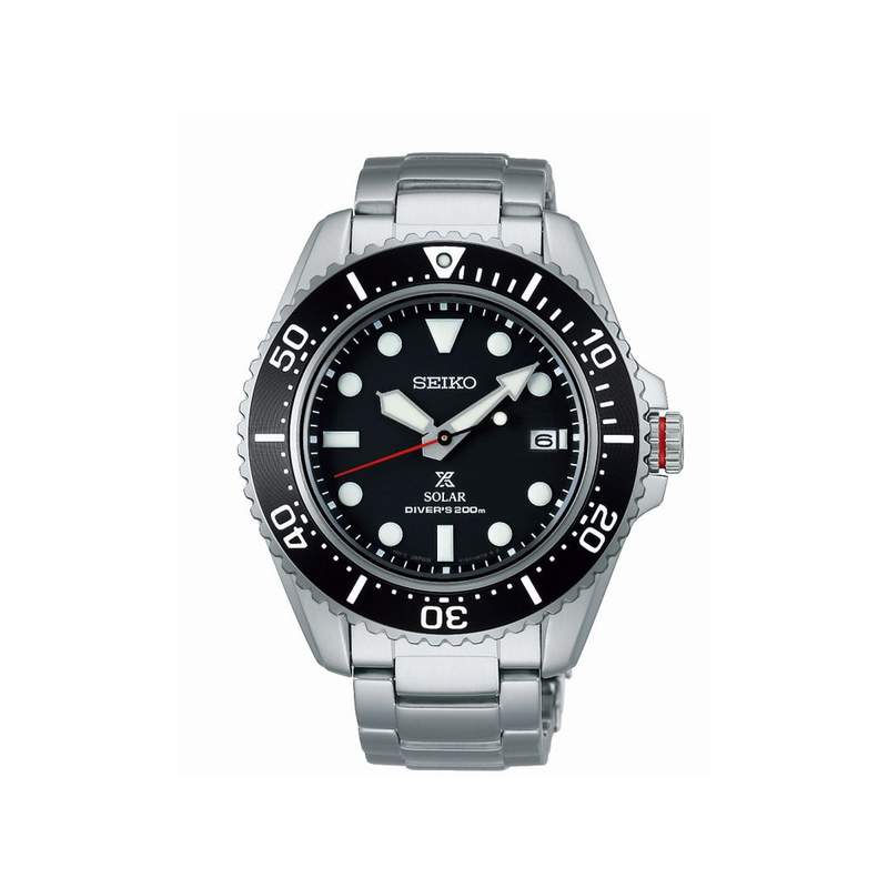 Montre SEIKO Prospex homme solaire acier - vue 1