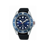 Montre SEIKO Prospex homme solaire acier bracelet caoutchouc noir - vue 1