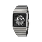 Montre LIP Big Titane homme automatique, bracelet titane gris - vue 1