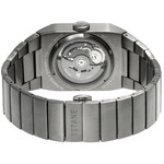 Montre LIP Big Titane homme automatique, bracelet titane gris - vue 3