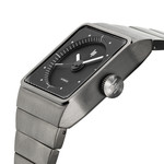 Montre LIP Big Titane homme automatique acier bracelet titane gris - vue D2