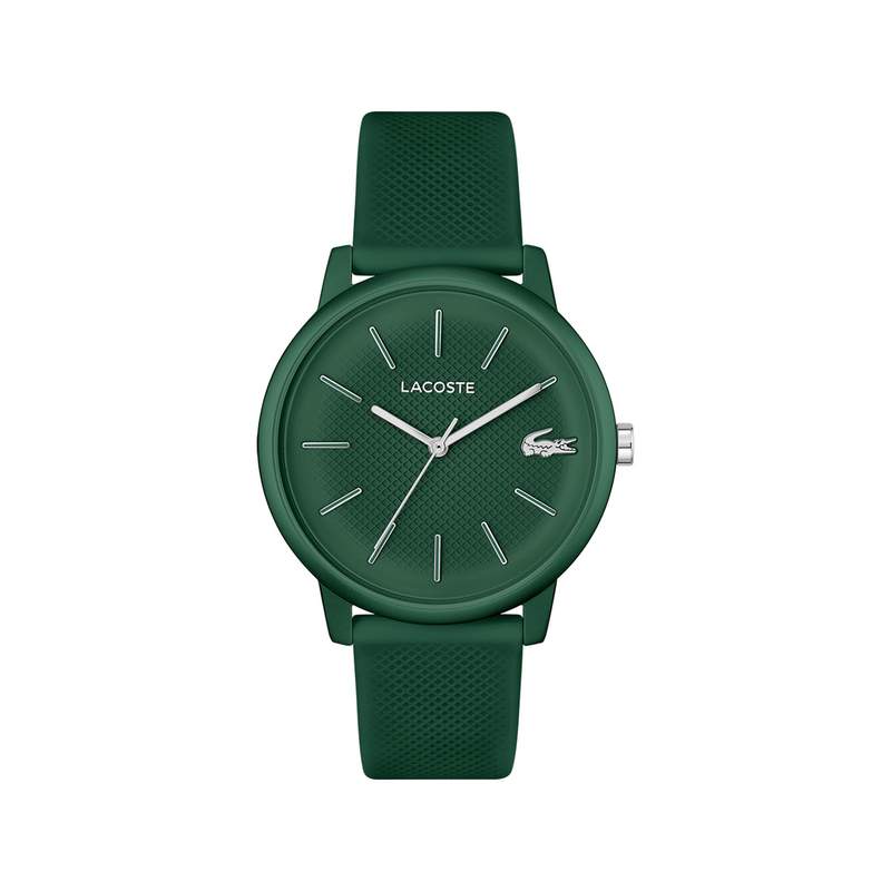 Montre LACOSTE.12.12 move homme TR90 vert bracelet silicone vert - vue 1