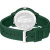 Montre LACOSTE.12.12 move homme TR90 vert bracelet silicone vert - vue V3