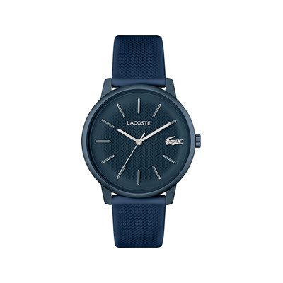 Montre LACOSTE.12.12 move TR90 bleu  homme bracelet silicone bleu