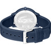 Montre LACOSTE.12.12 move TR90 bleu  homme bracelet silicone bleu - vue V3