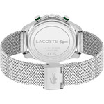 Montre LACOSTE Neoheritage homme bracelet acier gris - vue 3