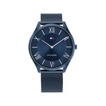 Montre TOMMY HILFIGER Becker homme bracelet acier bleu - vue 1