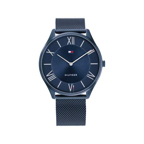 Montre TOMMY HILFIGER Becker homme bracelet acier bleu