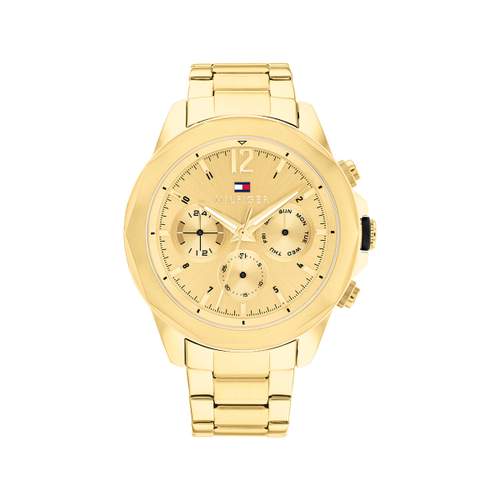 Montre TOMMY HILFIGER Lars homme bracelet acier doré jaune