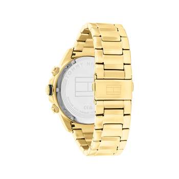 Montre TOMMY HILFIGER Lars homme bracelet acier doré jaune