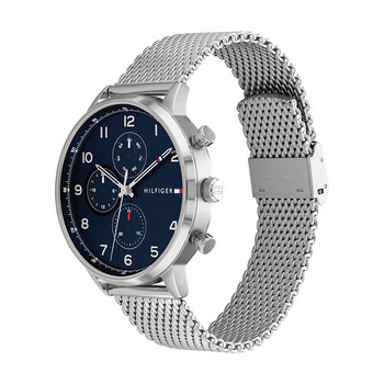 Montre TOMMY HILFIGER Leonard homme bracelet acier gris