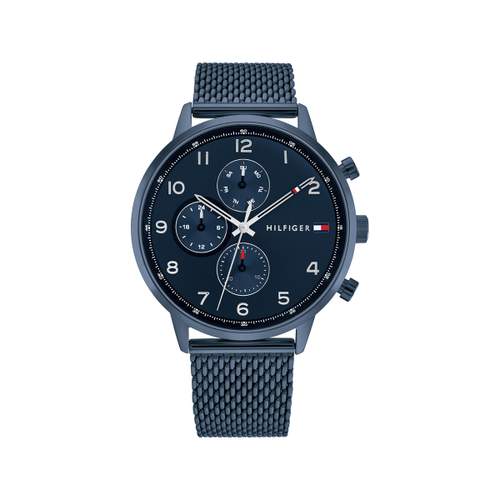 Montre TOMMY HILFIGER Leonard homme bracelet acier bleu