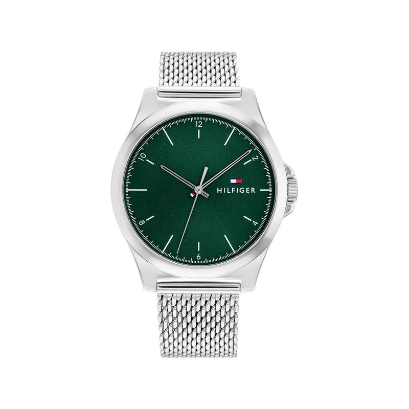Montre TOMMY HILFIGER Norris homme bracelet acier gris - vue 1