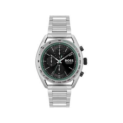 Montre BOSS Sport Lux homme bracelet acier gris - vue 1